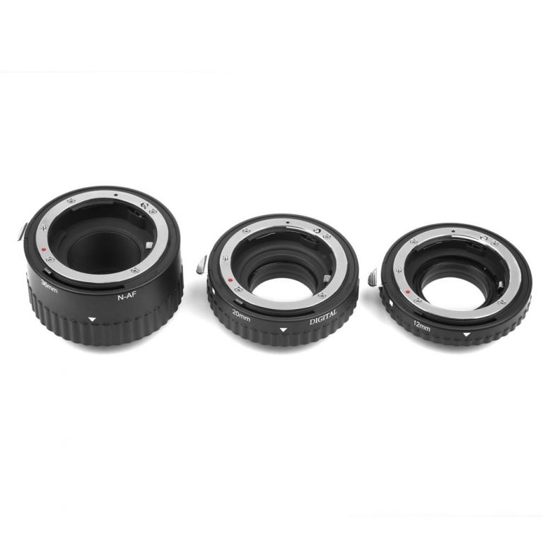 Extension Tube MK-N-AF1-B Lightweight Design with DSLR