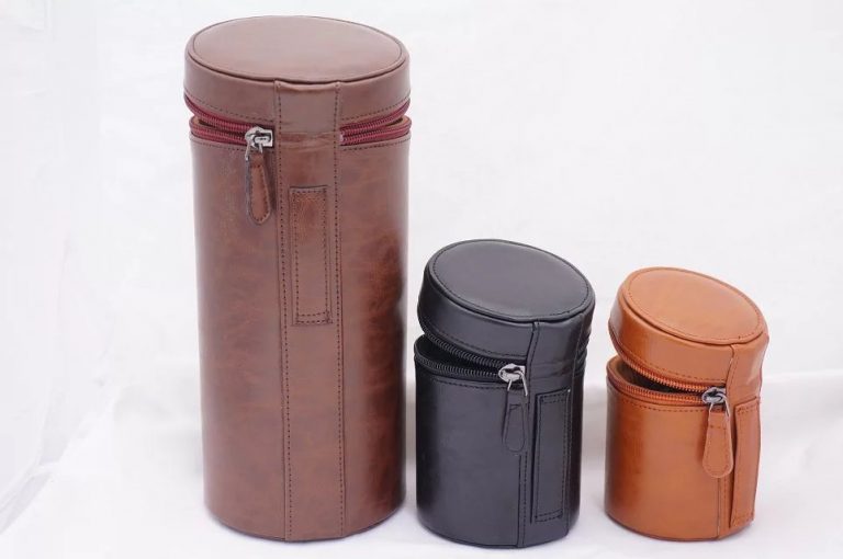 Protective Camera Lens Case Bag Cover for Canon for DSLR Universal Camera Lenses PU Leather Pouch Protective Camera Lens Case Bag Cover for Canon for DSLR Universal Camera Lenses PU Leather Pouch