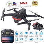 Brushless Drone with Dual Camera 4K HD 5G GPS WiFi FPV Wide Angle