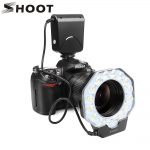 💡SHOOT LED Macro Ring Flash Light – Perfect for Precision DSLR Photography 📸✨