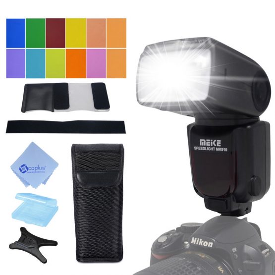 Meike MK-910 MK910 TTL 1/8000s HSS Sync Master & Slave flash speedlite for Nikon SB-910 SB-900 D7100 D800 D5500 D750 DSLR camera