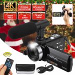 Professional 30MP 4K HD Camcorder Video Camera Night Vision