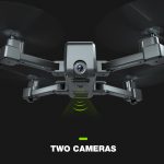 RC GPS Drone 4K Quadcopter with 4K/1080P 50X Zoom Adjustable Camera WiFi FPV HD Wide Angle Camera Foldable Quadrocopter Dron