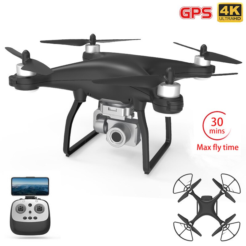 Best Drone GPS WiFi 4K HD Camera Profissional RC Quadcopter Brushless Motor Drones Gimbal Stabilizer 30-minute flight RC Drone