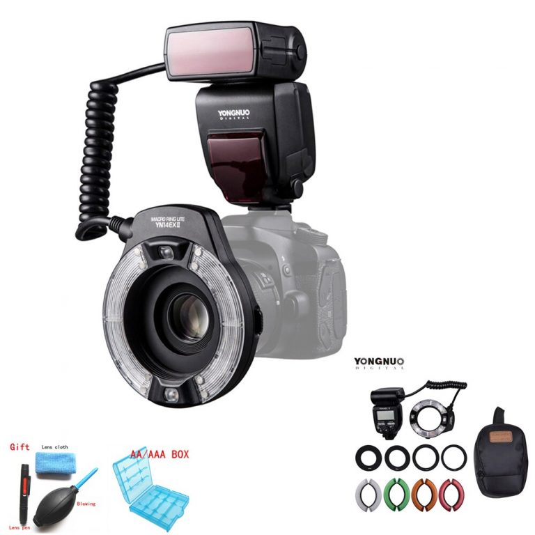 Adapter Rings Hot Shoe Mount M/TTL Flash for Canon DSLR Camera
