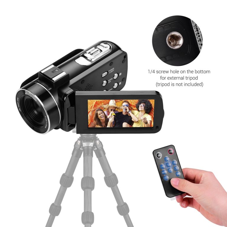 Andoer 4K Ultra HD Handheld DV Professional Digital Video Camera CMOS Sensor Camcorder with Hot Shoe for Mounting Microphone 2 Ultra HD Handheld DV Professional Digital Video Camera CMOS Sensor