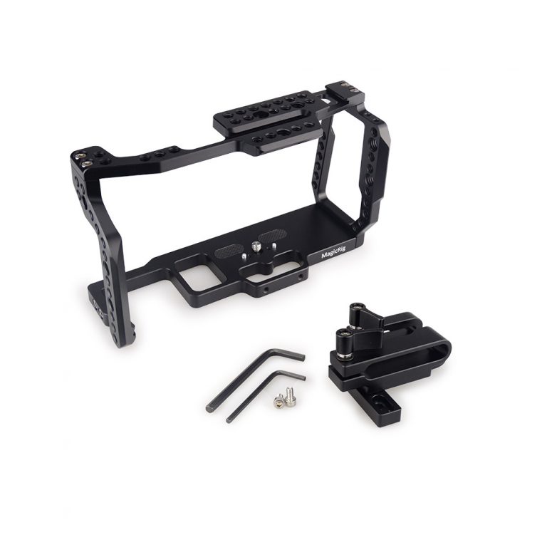 MAGICRIG BMPCC 4K Cage Video Camera Cage with T5 SSD Card Clamp for Blackmagic Pocket Cinema Camera BMPCC 4K /BMPCC 6K 3 MAGICRIG BMPCC 4K Cage Video Camera Cage with T5 SSD Card