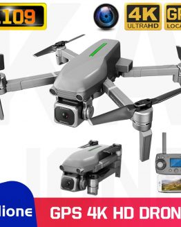 L109 Drone 4K with HD Camera GPS 5G WIFI quadcopter drone profissional quadrocopter dron Brushless motor drones 1000m VS SG907
