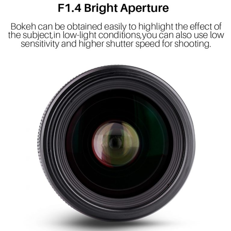 Wide Angle Lens for Canon Bright Aperture Prime DSLR Camera