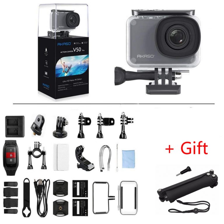 AKASO V50 Pro Native 4K/30fps 20MP WiFi Digital Action Camera