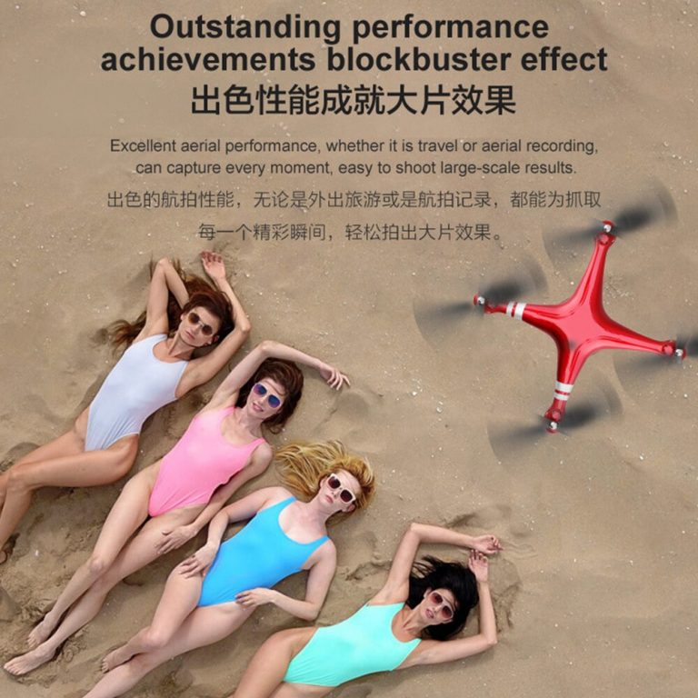 X52HD 1080P RC Drone 2.4GHz 30W Camera 4-Axis Altitude Hold WiFi Altitude Hold RC Altitude Hold Quadcopter SET high