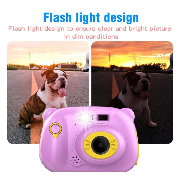 1080P FHD Auto Focus Wifi Children Camera Mini 2 Inch Cartoon Digital Camera Cute Toys Children Birthday Gift For Kids Cameras
