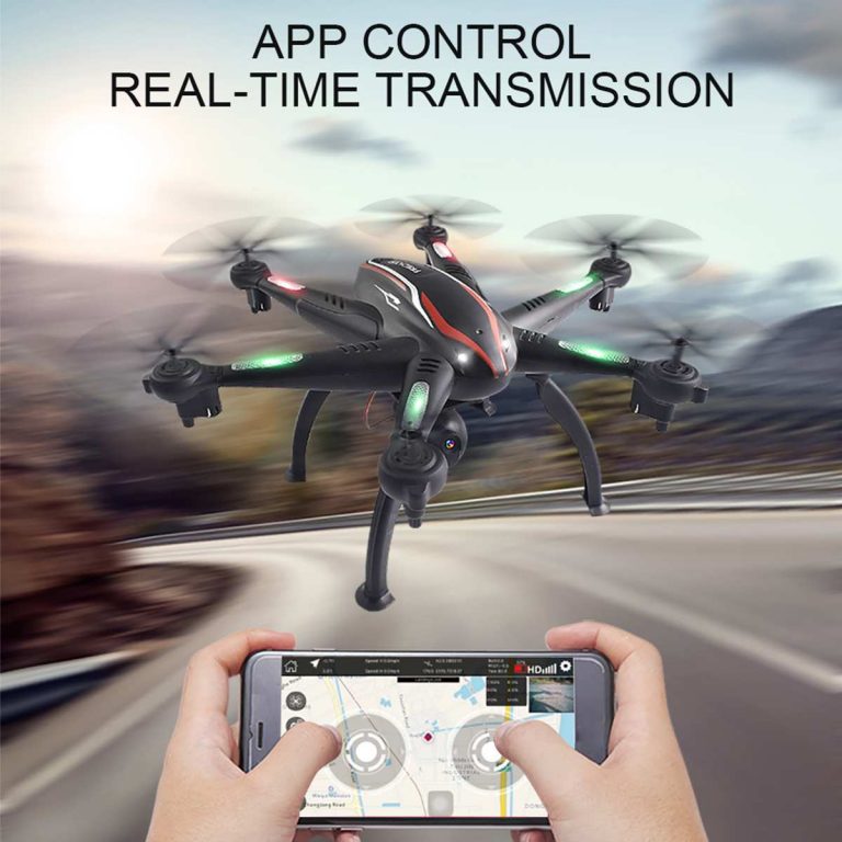 5G WiFi Drone Aerial Photography RC Camera Drone GPS 5G WiFi 1080P Camera Smart Follow Mode 6 Axis Gyro Quadcopter Professional 2 Soar Higher: 5G WiFi Drone with 1080P Camera & GPS Positioning