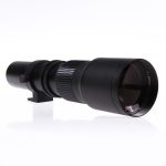 Telephoto F8.0 Lens Manual Zoom with T-Mount for Sony Camera DSLR