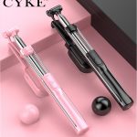 CYKE 3in1 Extendable Monopod Selfie Stick Grip Handle Tripod Accessory compatible for iPhone Android