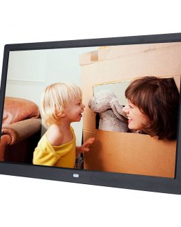 HD 1440*900 64G Digital Photo Frame Electronic Album 17 Inches LED Screen Touch Buttons Multi-language