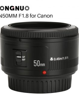 YONGNUO YN50mm YN50 F1.8 Camera Lens EF 50mm for Canon Aperture Lenses for EOS DSLR 700D 750D 800D 5D Mark II IV 10D 1300D