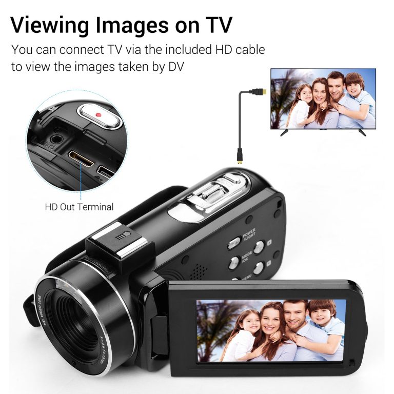 Andoer 4K Ultra HD Handheld DV Professional Digital Video Camera CMOS Sensor Camcorder with Hot Shoe for Mounting Microphone 3 Ultra HD Handheld DV Professional Digital Video Camera CMOS Sensor