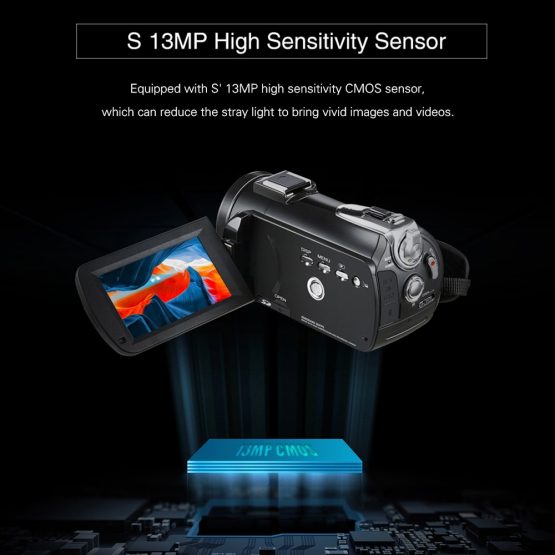 ORDRO AC3 4K WiFi Digital Video Camera Camcorder - Image 5