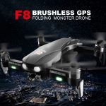 F8 GPS Drone 4K Two-Axis Anti-Shake Self-stabilizing gimbal Camera