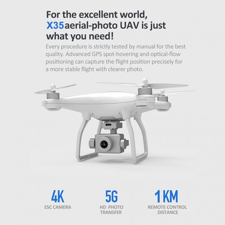 KALIONE X35 Drone 4K GPS HD Gimbal Camera 5G WIFI FPV Brushless Motor Dron Professional RC Quadcopter VS K777 L109PRO SG906PRO