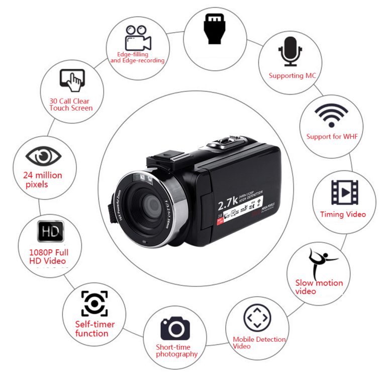 16X WIFI Digital Camera Portable Night Vision Digital Camcorder