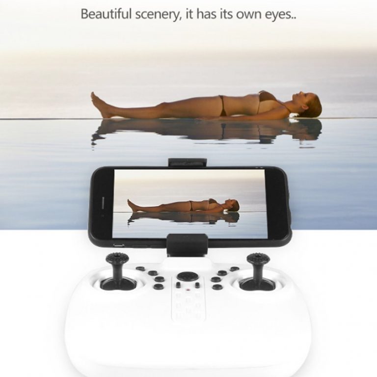 Control Rc Quadcopte Selfie Drone Wifi Real-Time Transmission