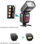 Wireless Flash Speedlite for Canon Nikon Sony Panasonic