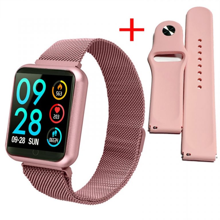 Smart Watch Bracelet With Blood Pressure Heart Rate Monitor Pedometer