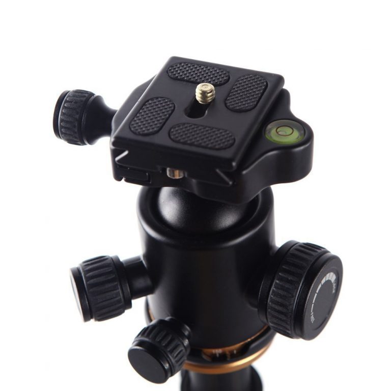 Compact Carbon Tripod monopod with Ballhead Quick Release