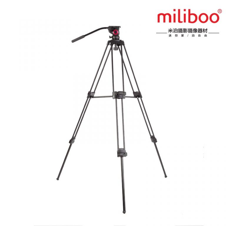 Alloy aluminum Fluid ball head camcorder Video tripod