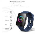 Stay Fit and Healthy with the VERYFiTEK Q9 Smart Watch: Your Ultimate Blood Pressure and Heart Rate Monitor
