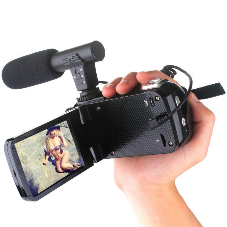 3.0 Inch LCD Screen Camera 18x Digital Zoom Camera With Microphone