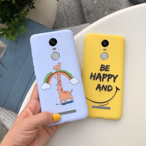 Xiaomi Redmi Note 3 Case Cartoon Cactus Banana Printed