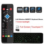 Wireless Touchpad Keyboard 7 Backlit For Android TV Box