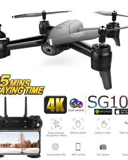 SG106 WiFi Drones With Camera 4K Dual Camera Optical Flow Aerial Video Helicopter RC Quadcopter For Toys Kid RTF Dron 4k Drone