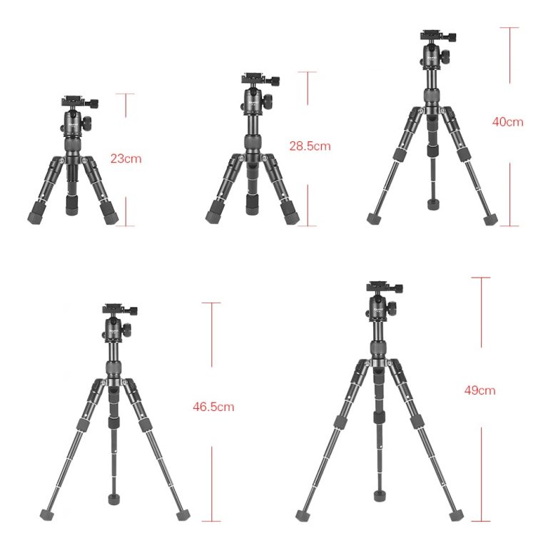 Aluminum Tripod Stable Desktop Tripod&Ball Head
