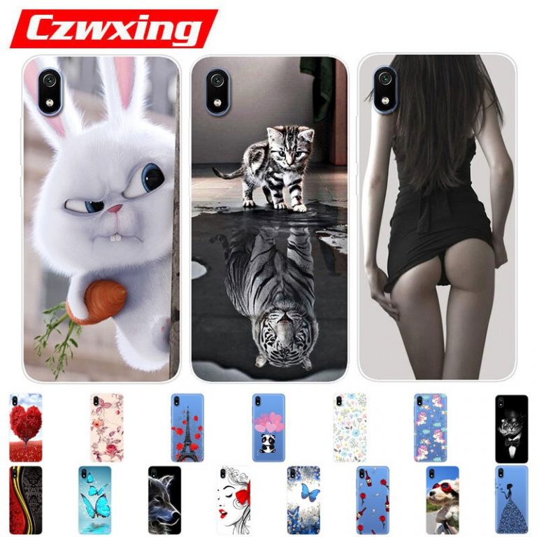 Redmi 7A Case For Xiaomi Redmi 7A Case Silicone TPU Protective Cover Cartoon Phone Case On Xiaomi Redmi 7A 7 A Redmi7A Case Soft