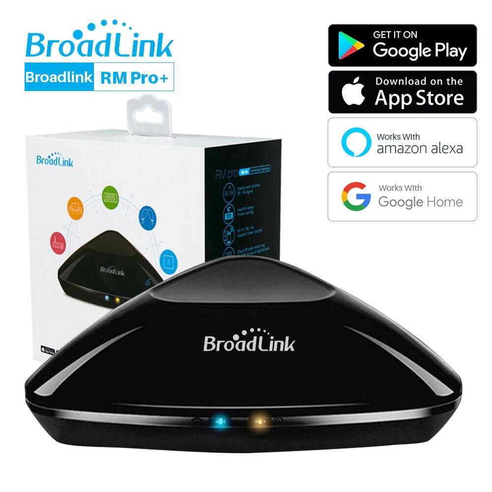 Broadlink RM Pro WiFi IR RF 4G Smart Remote Controller Smart Home Automation APP Control Works With Alexa Echo Google Assistant