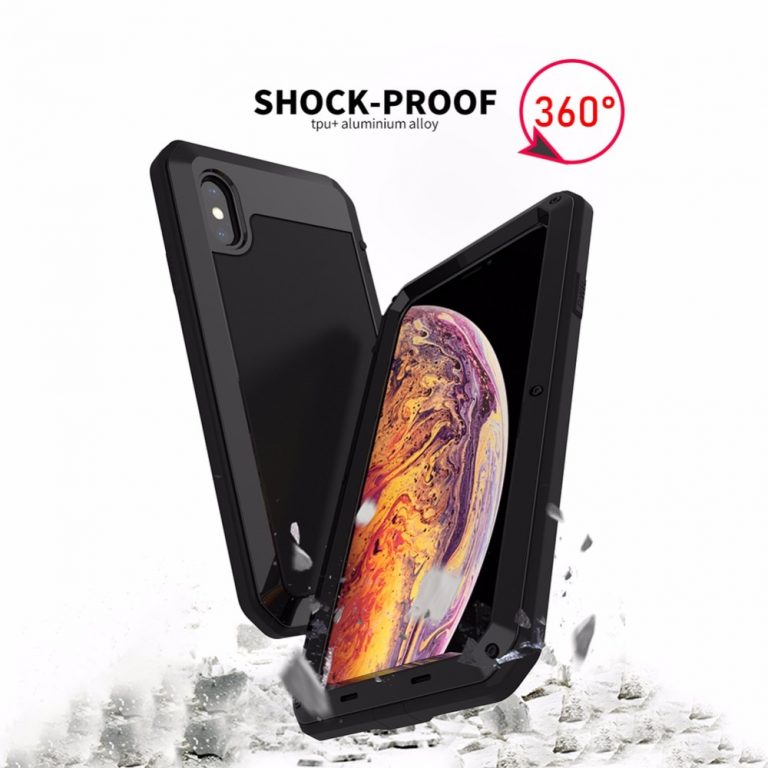 Elevate Your iPhone Protection with Luxury Doom Armor Metal Case