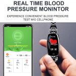 H8 Smart Watch: Stylish Fitness Tracker with Heart Rate Monitoring, Waterproof Design for Active Women on the Go