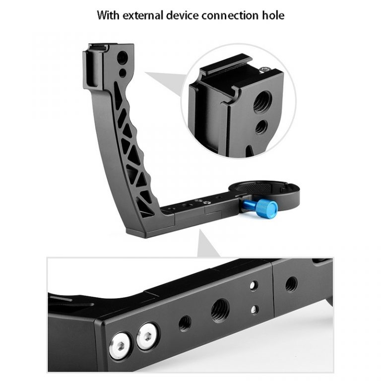 3-Axis Handheld Gimbal Stabilizer for DJI Ronin S Extension Handle Hand Grip Accessories 4 Gimbal Stabilizer for DJI Ronin S Extension Handle Hand Grip