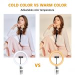 26cm Dimmable Photography Lighting LED Selfie Ring Light