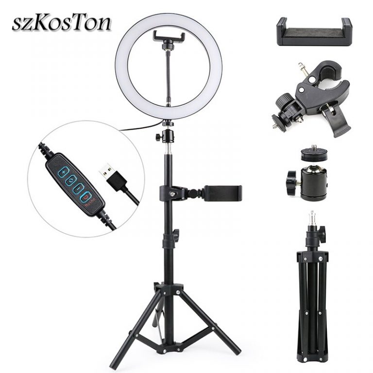 Dimmable 3 Colors Photography Lighting with Tripod Stand