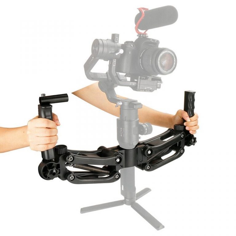 Dual Hand Grips Stabilizer Bracket Holder for Dji Ronin