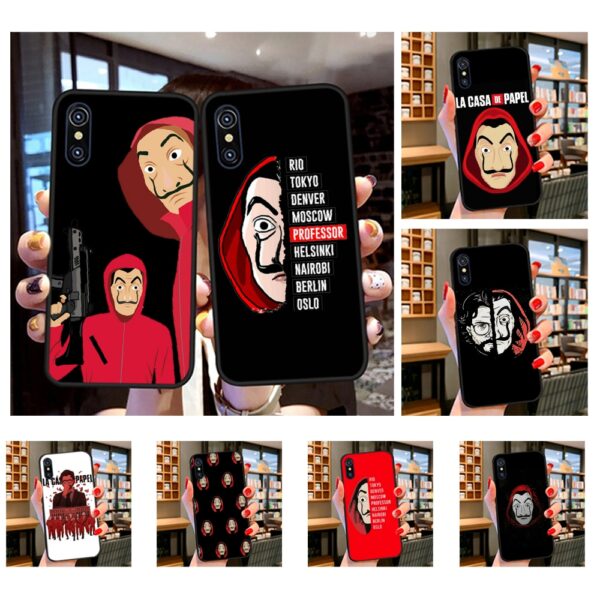 Money Heist House Paper La Casa de papel Phone Cover for iPhone