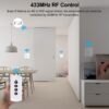 Smart DIY Wifi Light Switch 433MHz RF Touch Switch Glass Panel