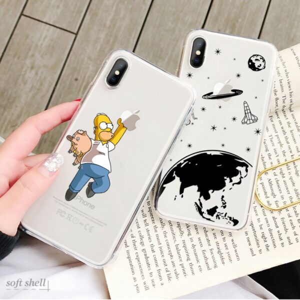 Soft Silicone Case For iPhone 11 6 6S Plus 7 8
