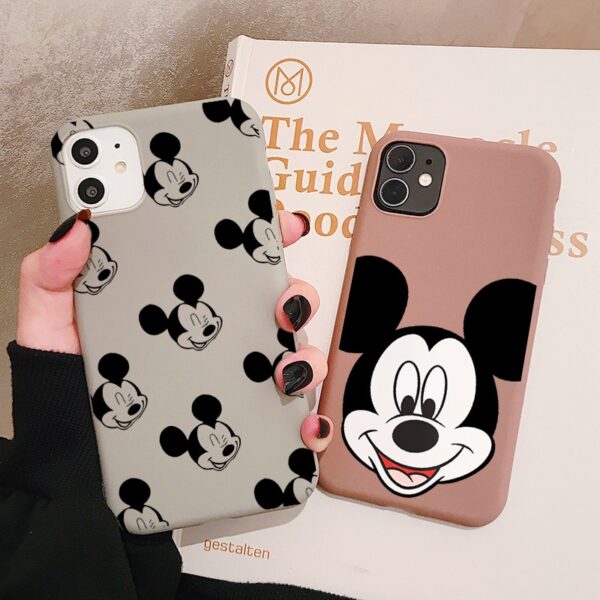 Cartoon Mouse Phone Case For Samsung Galaxy S20 S10 S9 S8 Plus Lite Ultra S10e Frosted Silicone Cases Soft Cover 3 Cartoon Mouse Phone Case For Samsung Galaxy S20