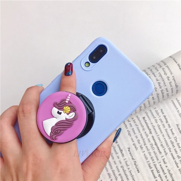 3D silicone cartoon phone holder case for samsung galaxy A50 A30 A40 A20 A10 A70 A60 A80 A7 2018 a8s cute stand soft back cover 2 3D silicone cartoon phone holder case for samsung galaxy A50 A30